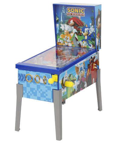 Four Sonic-themed pinball toys from the Sonic brand, designed for fun gameplay and collectible gaming accessories.