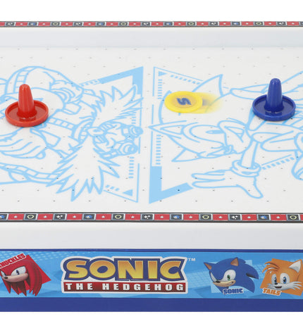 Set of two Sonic Domino toys, colorful plastic game pieces with Sonic the Hedgehog branding for fun, family-friendly gameplay.
