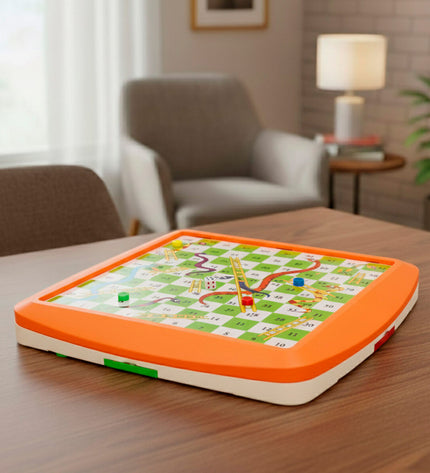 Set of four Colorbaby Mens-Erger-Je-Niet game pieces in vibrant colors for family board games and fun.