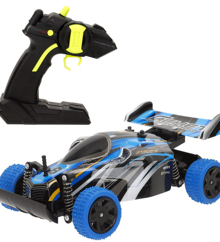 Two Speed & Go remote-controlled police cars, 23x8x13 cm, with detailed police vehicle design, perfect for kids' play.