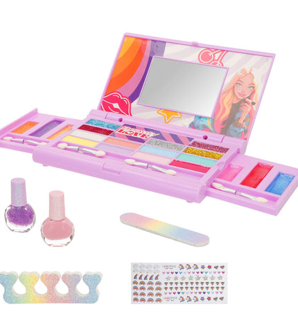 Colorbaby Kinder make-up set with four colorful toy makeup pieces, ideal for imaginative play, measuring 17.5 x 1.5 x 13.5 cm.
