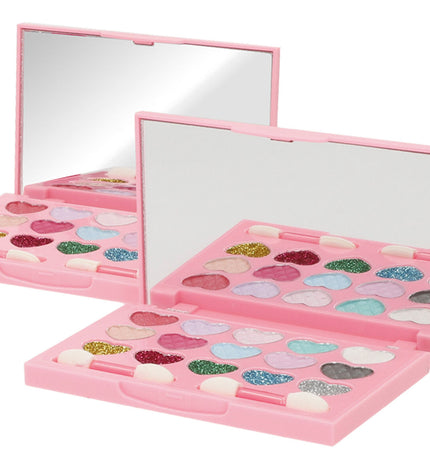 Colorbaby Kinder make-up set with four colorful pretend makeup tools in a compact size for children's imaginative play.