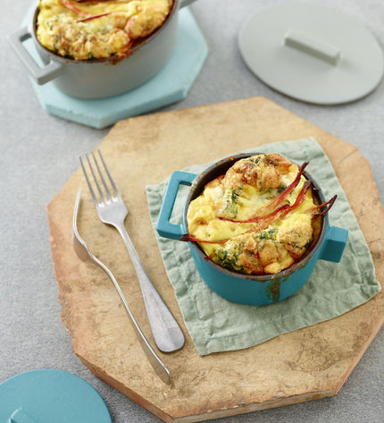 Roasting pan Terra.Cotto Cast Iron Oval with lid 13x10 cm