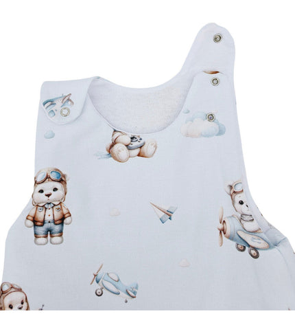 Baby sleeping bag SMALL PILOT BEAR