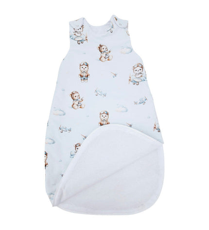 Infant Sleeping Bag MEDIUM PILOT BEAR
