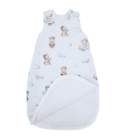 Infant Sleeping Bag MEDIUM PILOT BEAR
