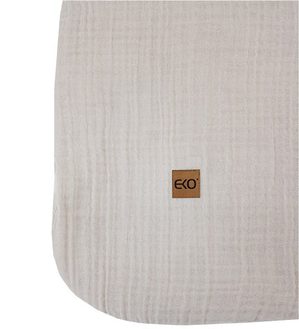 Muslin sleeping bag medium beige