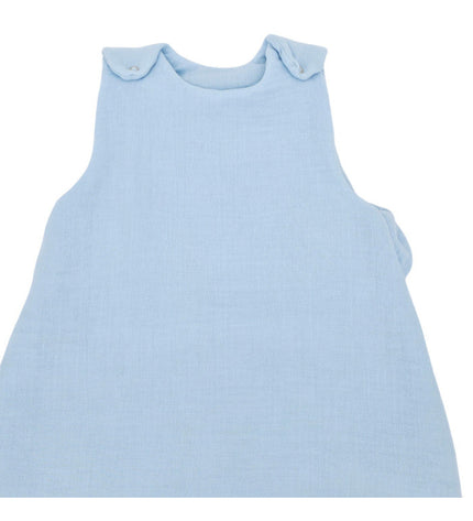 Muslin sleeping bag MEDIUM BLUE