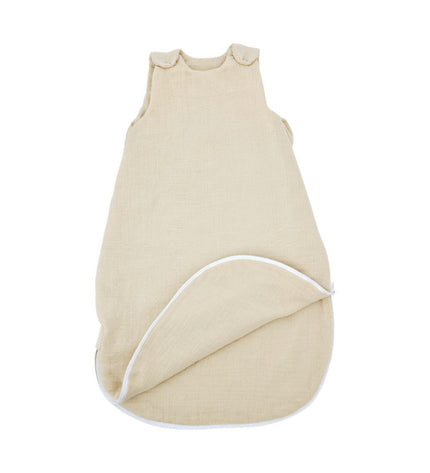Muslin sleeping bag Medium Latte