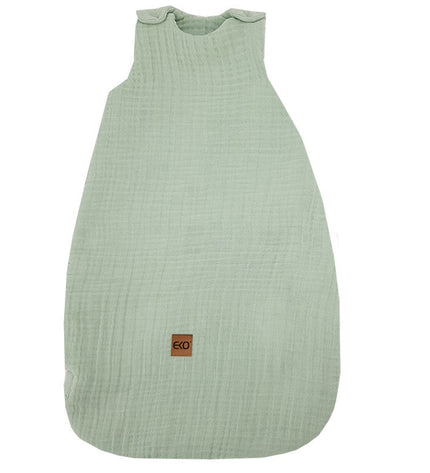 Muslin sleeping bag, medium, mint