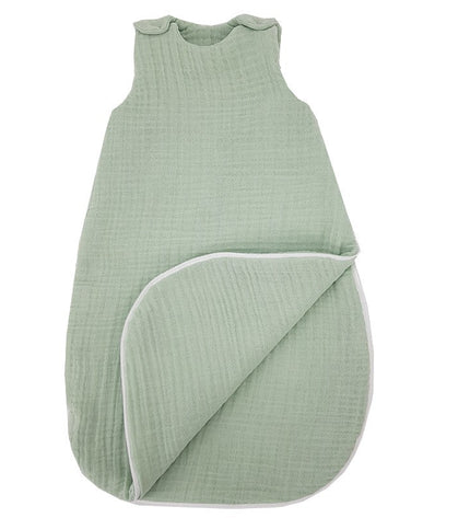Muslin sleeping bag, medium, mint