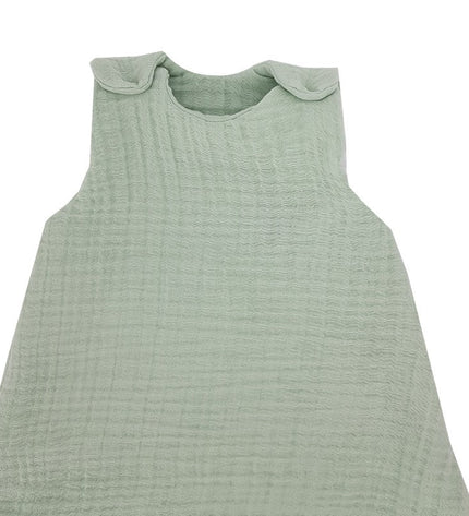 Muslin sleeping bag, medium, mint