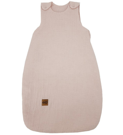 Muslin sleeping bag, medium rose pink
