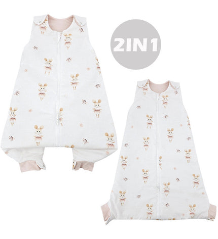 2-in-1 multifunctional baby sleeping bag Ballerina Mouse