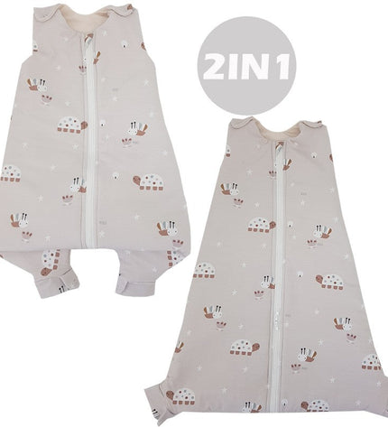 2-in-1 multifunctional baby sleeping bag BEES