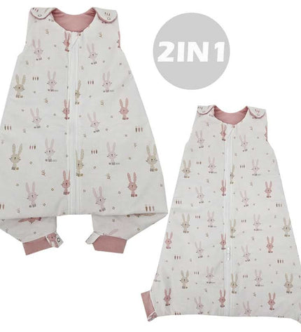 2-in-1 multifunctional baby sleeping bag BUNNY