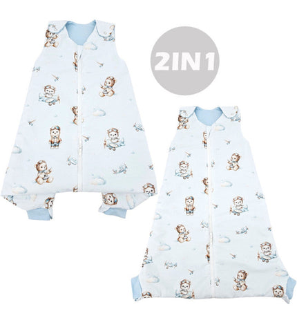 2-in-1 multifunctional baby sleeping bag PILOT BEAR