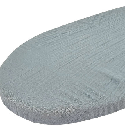 Muslin sheet with elastic band 40 x 80 cm, Rose Pink