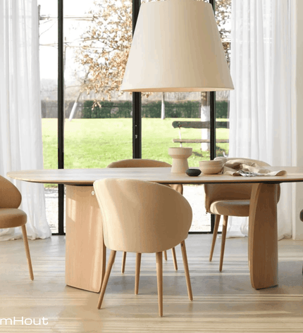 Eettafel Mobitec Dolmen Oval
