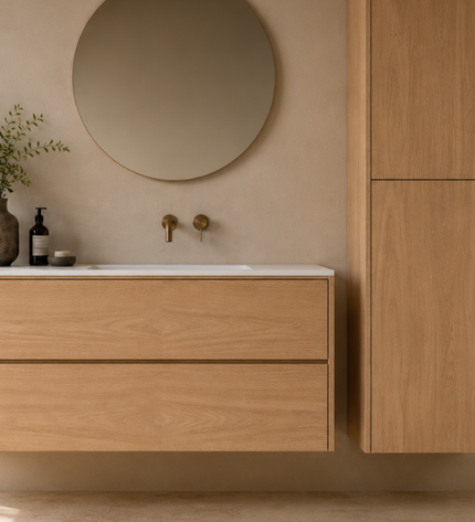 Houten badkamerkast Spa en Breeze
