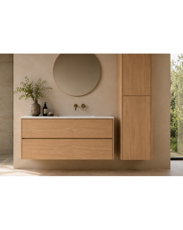 Houten badkamerkast Spa en Breeze