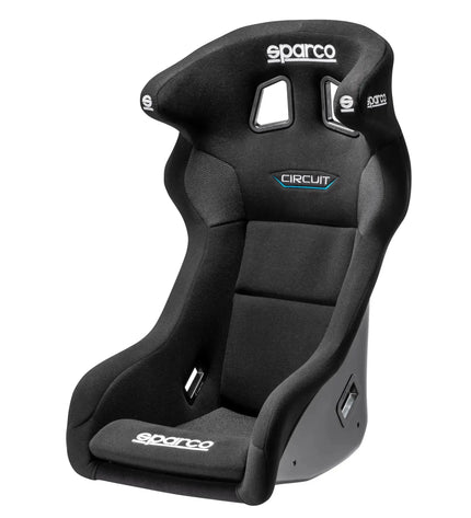 Sparco Circuit I/II QRT Fiberglass - Bucket seat - Black