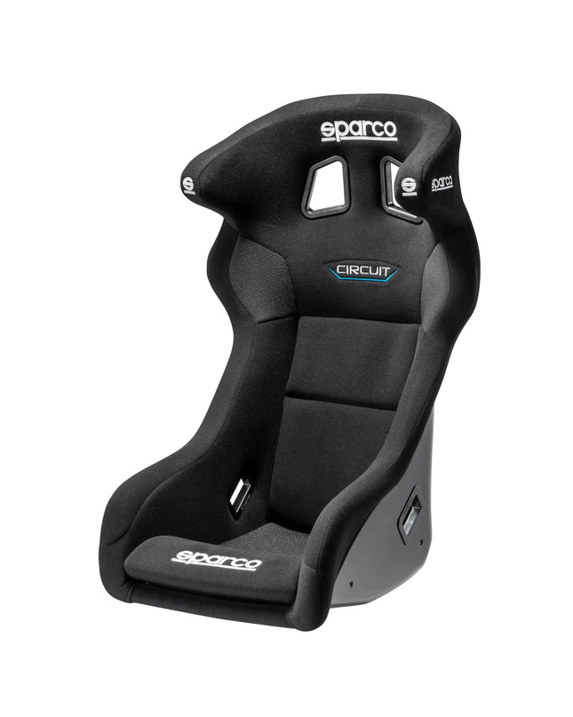 Sparco Circuit I/II QRT Fiberglass - Bucket seat - Black