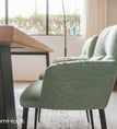 jade / zwart (A01) / zonder armleuning