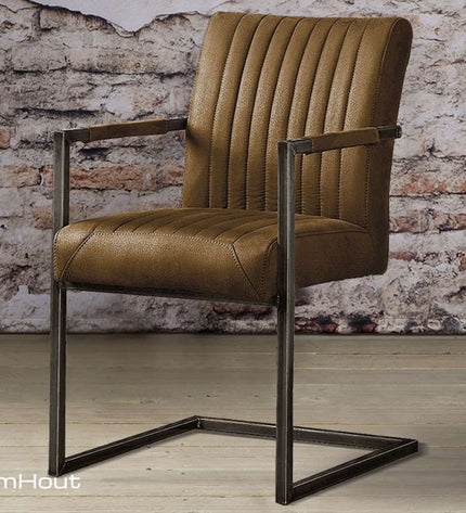 Stoel Tower Living Ferro met armleuning