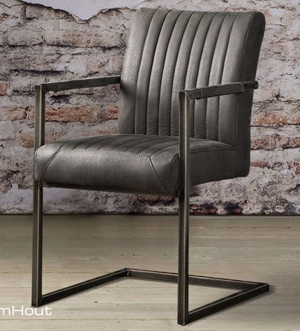 Stoel Tower Living Ferro met armleuning