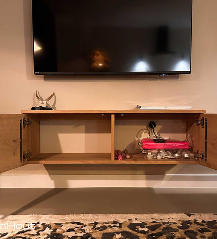 Houten TV-meubel op maat