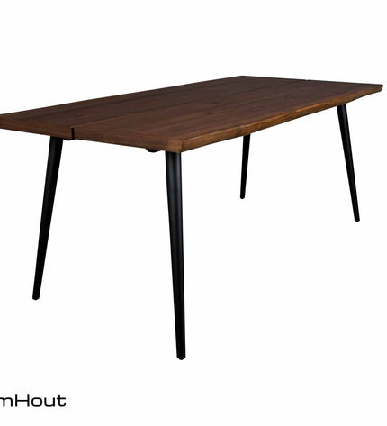 Eettafel noten Dutchbone Alagon (ook met eetkamerbank)