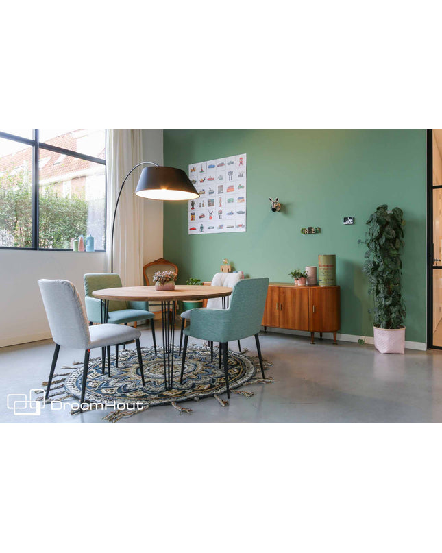 Ronde eettafel DroomHout Forcina  - 130 cm - showroommodel