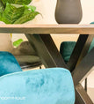 110 cm rond / blank eiken / verjongde rand