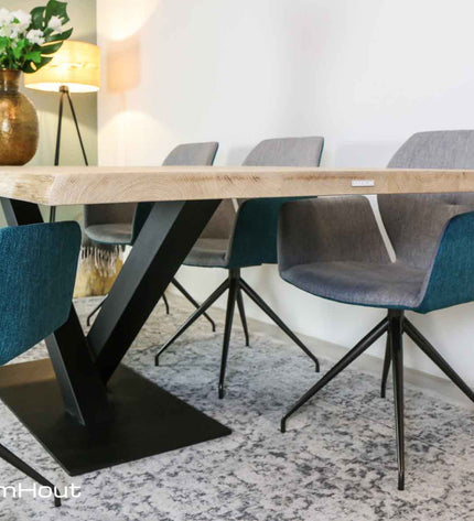 Tafel eiken DroomHout Albero - 230 cm x 100 cm - showroommodel