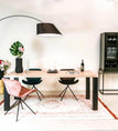 160 x 80 cm / blank eiken