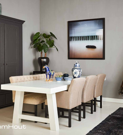 Tafel eiken Keijser&Co Big Top recht model