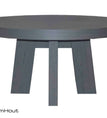 Zwarte beits (45) / 140 cm rond