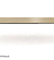 260/160 x 90 cm uitschuifbaar / massief eiken / Blank eiken