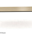160 x 90 cm / metaal / Blank eiken