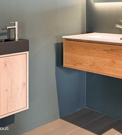 Toiletmeubel DroomHout Nettuno