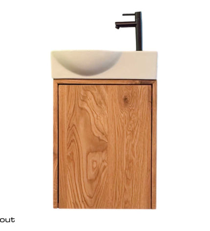 Toiletmeubel DroomHout Siena
