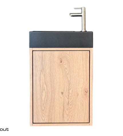 Toiletmeubel DroomHout Nettuno
