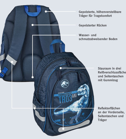 Jurassic World school backpack