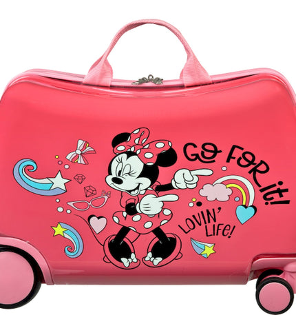 Minnie Mouse Rolling Suitcase with Seat