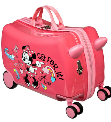 Minnie Mouse Rolling Suitcase with Seat