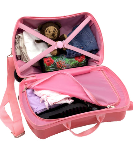 Minnie Mouse Rolling Suitcase with Seat