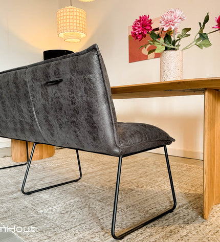 Eetkamerbank Tower Living Seda - laatste showroommodel
