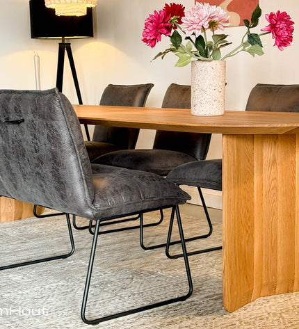 Eetkamerbank Tower Living Seda - laatste showroommodel