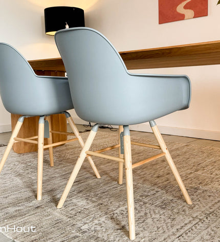 Stoel Albert Kuip armchair Zuiver - showroommodel - set van 2